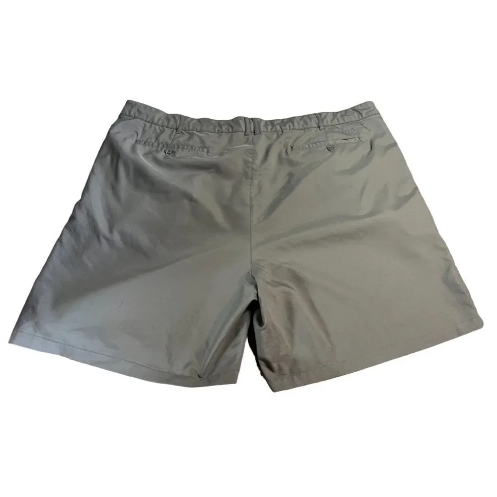 Reebok Golf Mens Gray Athletic Activewear Shorts Size 52 Comfort Waist - Picture 2 of 5